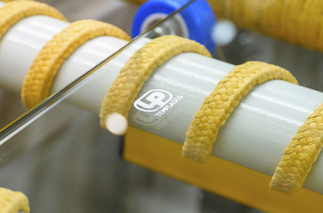 Imagen de vidrio templado